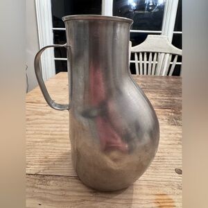 Antique L&G Stainless Steel USVA urinal (also could be used as a vase)